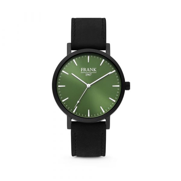 Frank 1967 7FW 0004 met groen/zwartkleurig uurwerk